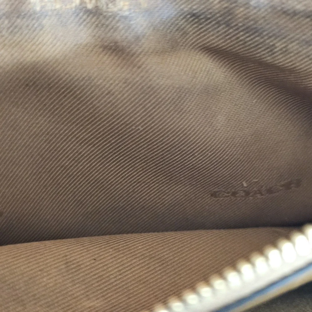 Coach Parker 1941 Rivets Chain Bag Signature Canvas Leather Genuine Snakeskin‎